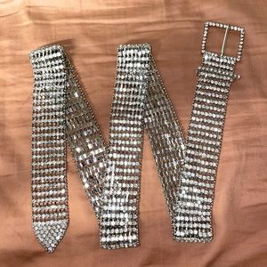 Rhinestone belt